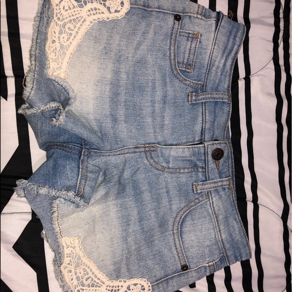 jean shorts